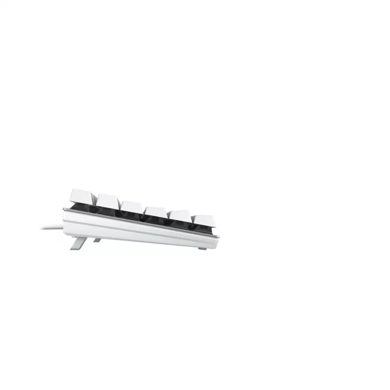Teclado CHERRY KC 200 MX universal USB QWERTZ alemão prateado, branco