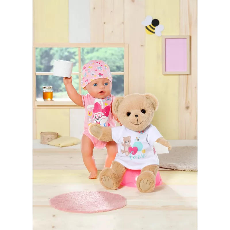 BABY born Bear white, urso de peluche BABY born Bear white. Tipo de produto: urso de peluche, idade recomendada (máx.): 12 anos