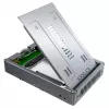 Adaptador Icy Dock MB982SP-1S de 2,5 para 3,5 polegadas para SSD/HDD SATA, prateado