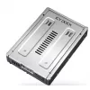 Adaptador Icy Dock MB982SP-1S de 2,5 para 3,5 polegadas para SSD/HDD SATA, prateado