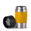 Caneca de viagem EMSA Travel Mug Compact 300 ml aço inoxidável, amarelo