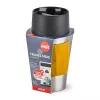 Caneca de viagem EMSA Travel Mug Compact 300 ml aço inoxidável, amarelo