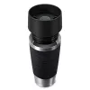 Caneca de viagem EMSA Travel Mug Waves 360 ml preto aço inoxidável