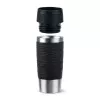 Caneca de viagem EMSA Travel Mug Waves 360 ml preto aço inoxidável