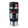 Caneca de viagem EMSA Travel Mug Waves 360 ml preto aço inoxidável
