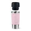 Caneca de viagem EMSA Travel Mug Waves 360 ml rosa aço inoxidável