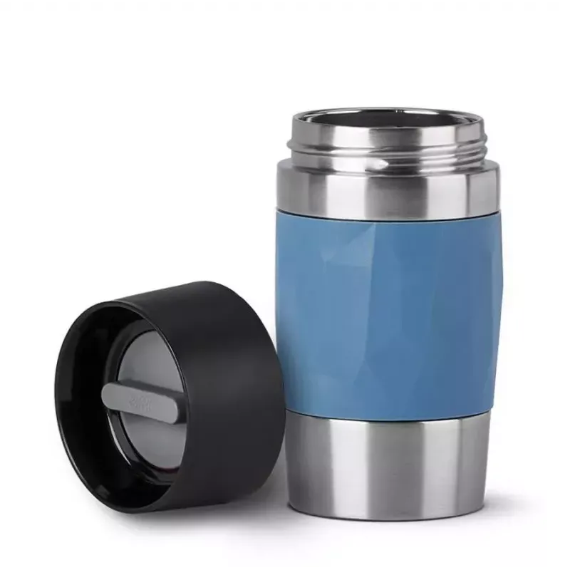 EMSA N21602 caneca térmica de viagem 0,3 l azul em aço inoxidável