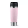 Caneca de viagem EMSA Travel Mug Classic Grande 500 ml rosa, aço inoxidável