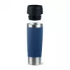 Caneca de viagem EMSA Travel Mug Classic N2022100 500 ml preto, azul, aço inoxidável aço inoxidável
