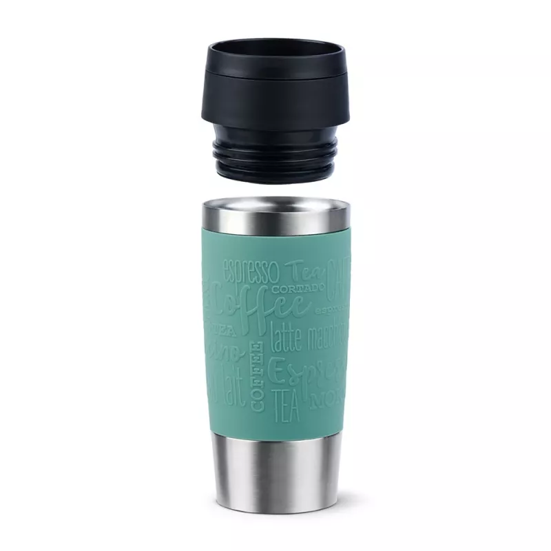 Caneca de viagem EMSA Travel Mug Classic 360 ml azul aço inoxidável