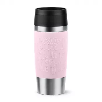 Caneca de viagem EMSA Travel Mug Classic 360 ml rosa aço inoxidável