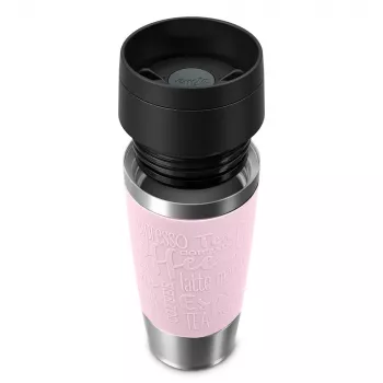 Caneca de viagem EMSA Travel Mug Classic 360 ml rosa aço inoxidável