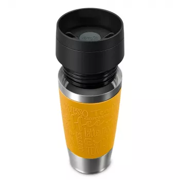 Caneca de viagem EMSA Travel Mug Classic 360 ml amarelo aço inoxidável