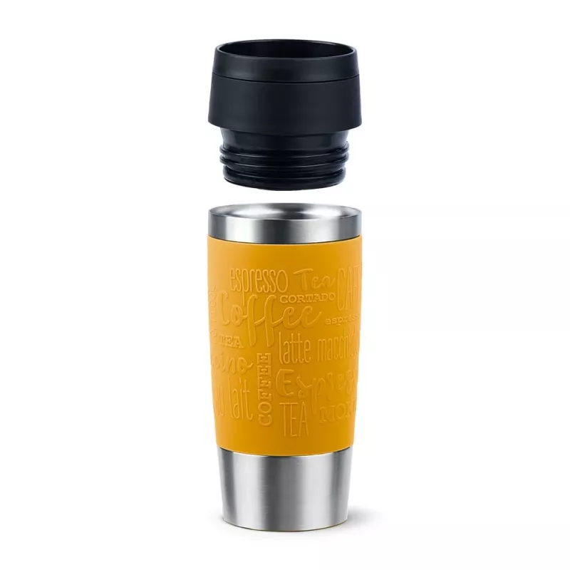 Caneca de viagem EMSA Travel Mug Classic 360 ml amarelo aço inoxidável