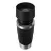 Caneca de viagem EMSA Travel Mug Classic N2020200 360 ml preto, aço inoxidável aço inoxidável