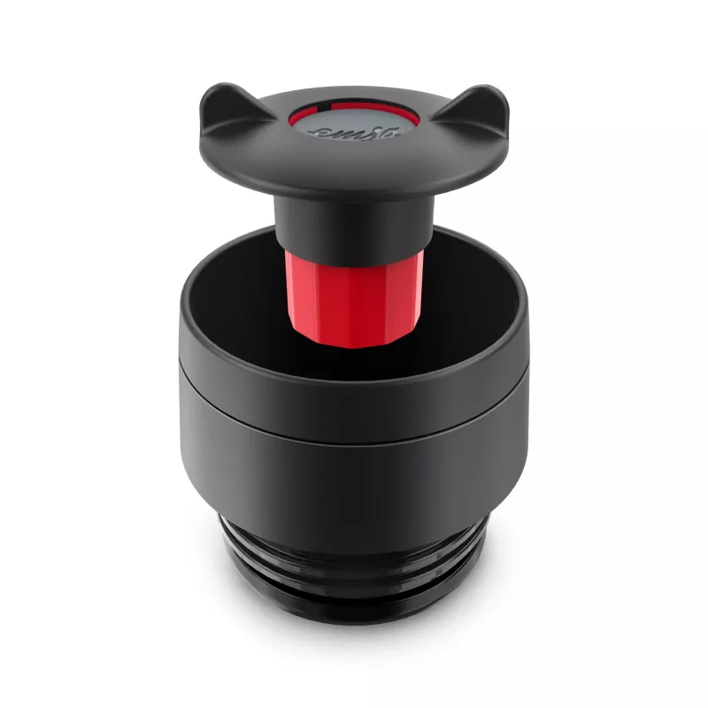 Caneca de viagem EMSA Travel Mug Classic N2020200 360 ml preto, aço inoxidável aço inoxidável