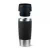 Caneca de viagem EMSA Travel Mug Classic N2020200 360 ml preto, aço inoxidável aço inoxidável
