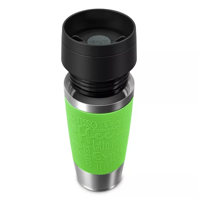 Caneca térmica EMSA TRAVEL MUG Classic 0,36 l lima aço inoxidável