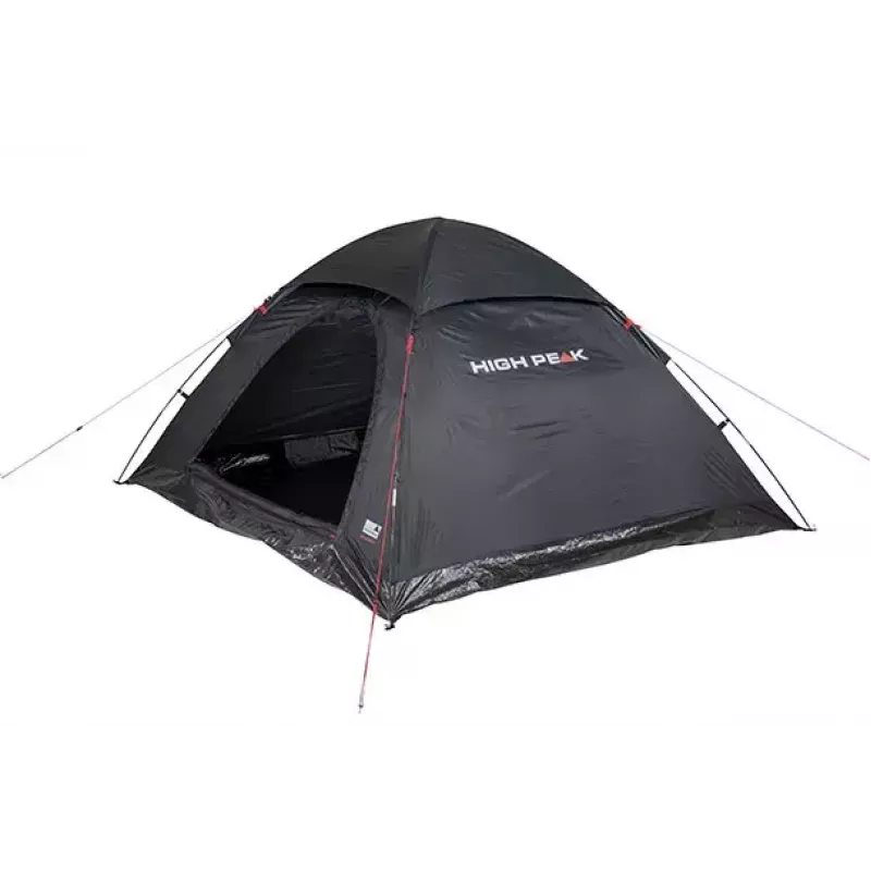 Tenda de cúpula High Peak Monodome XL 4 pessoas preto