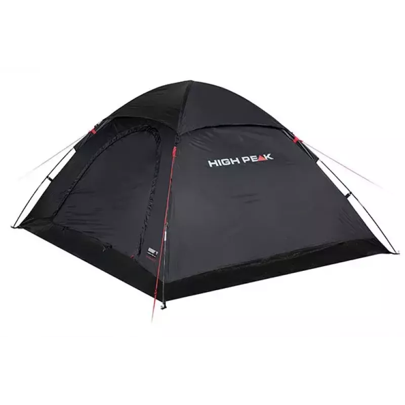 Tenda de cúpula High Peak Monodome XL 4 pessoas preto