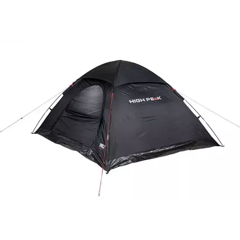 Tenda de cúpula High Peak Monodome XL 4 pessoas preto