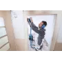 Bosch GET 75-150 Professional lixadora excêntrica, 750 W, 150 mm, 7300 rpm, L-BOXX, preto/azul