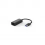 Adaptador Ethernet USB-A Kensington UA0000E – preto, com fios, USB, Ethernet, 5000 Mbit/s, preto