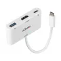 Conversor Lindy USB 3.2 Type-C para HDMI com porta USB Type-A e Power Delivery