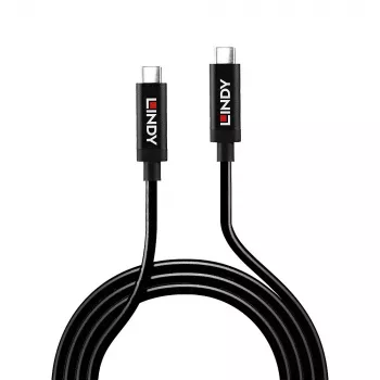 Cabo USB Lindy 3m USB 3.2 Gen 2 C/C ativo