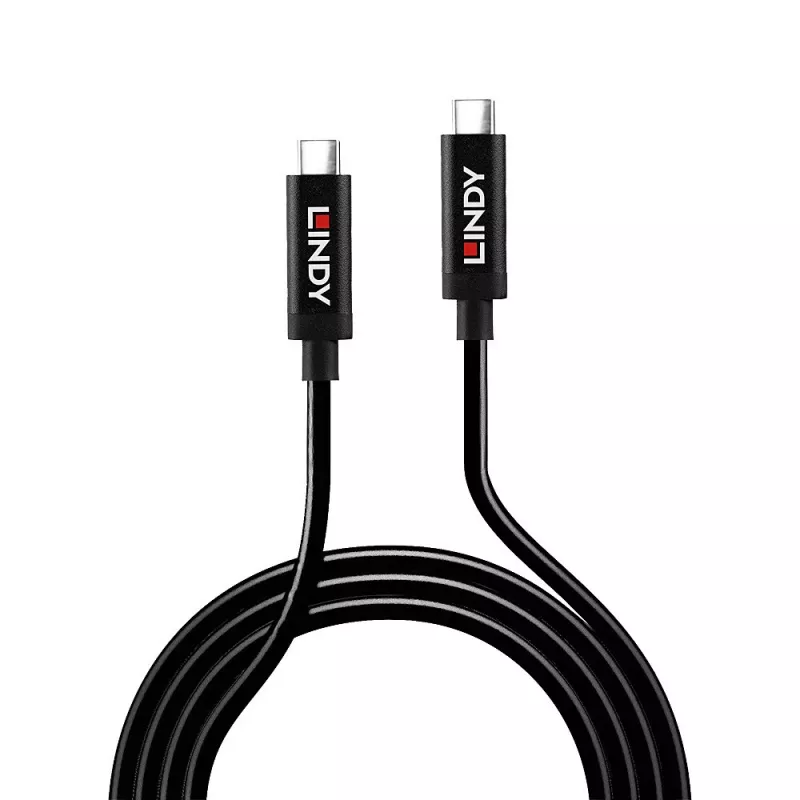 Cabo USB Lindy 3m USB 3.2 Gen 2 C/C ativo