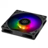 SilverStone Air Slimmer 90 ARGB SST-AS90B-ARGB ventoinha de caixa, 92 mm, 500–2500 rpm, preto