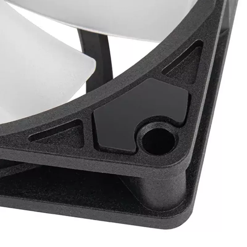 SilverStone Air Slimmer 90 ARGB SST-AS90B-ARGB ventoinha de caixa, 92 mm, 500–2500 rpm, preto