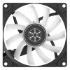 SilverStone Air Slimmer 90 ARGB SST-AS90B-ARGB ventoinha de caixa, 92 mm, 500–2500 rpm, preto