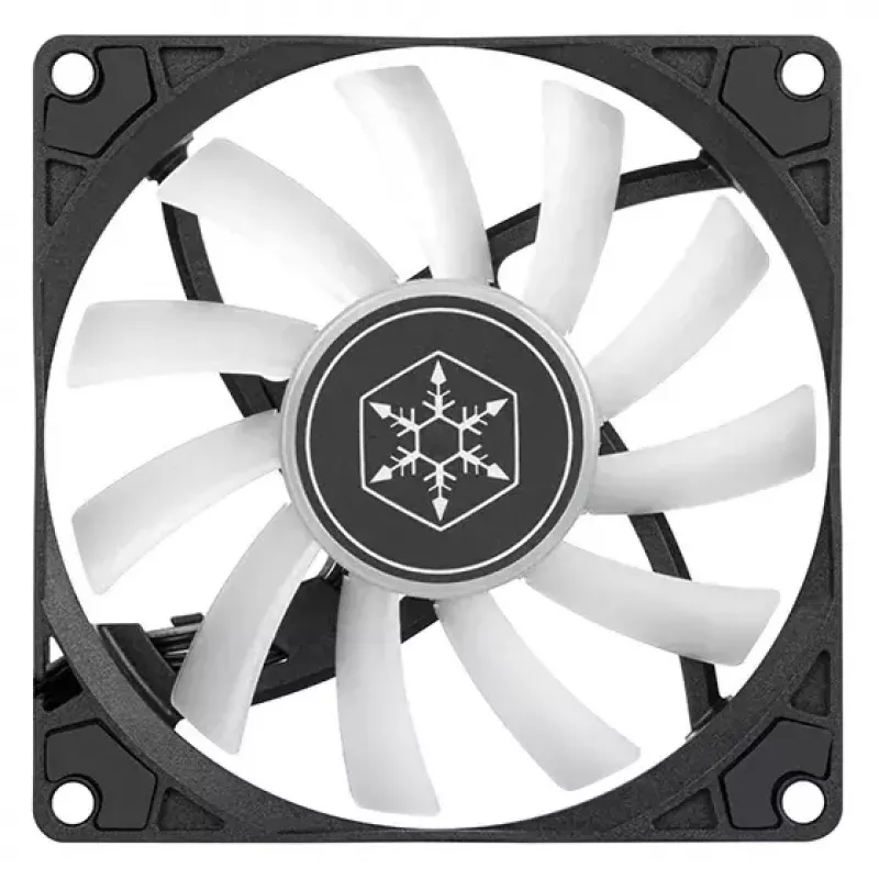 SilverStone Air Slimmer 90 ARGB SST-AS90B-ARGB ventoinha de caixa, 92 mm, 500–2500 rpm, preto