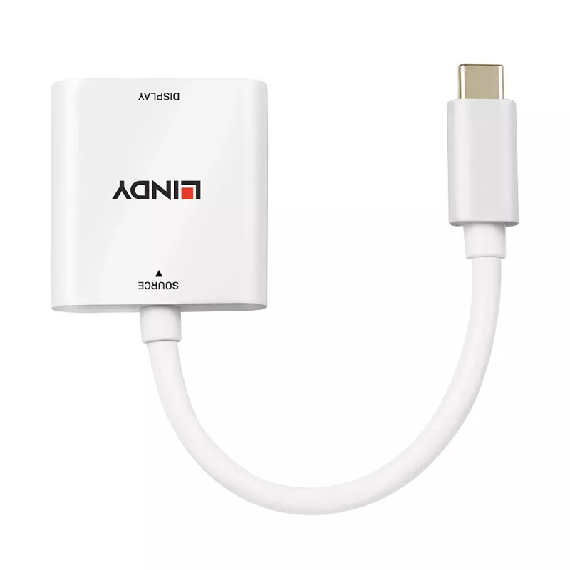 Conversor I/O USB-C para HDMI Lindy 43339 1 preto