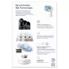 Escova de dentes rotativa-oscilante Oral-B iO Series 9n para adulto rosa