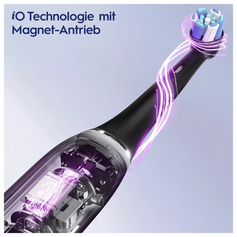 Escova de dentes rotativa-oscilante Oral-B iO Series 9n para adulto rosa