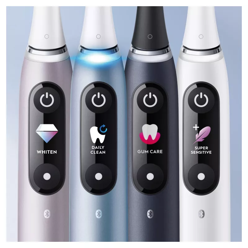 Escova de dentes rotativa-oscilante Oral-B iO Series 9n para adulto rosa