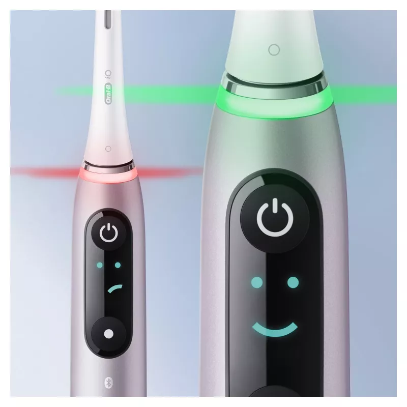 Escova de dentes rotativa-oscilante Oral-B iO Series 9n para adulto rosa