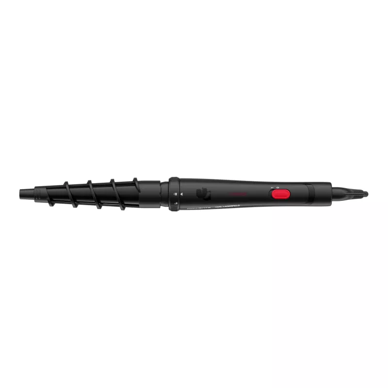 Ferro de caracóis Rowenta Infinite Looks CF422L quente preto, rosa 48 W