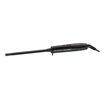 Rowenta X Karl Lagerfeld Curls Forever CF311L modelador de caracóis, 180 °C, preto/vermelho