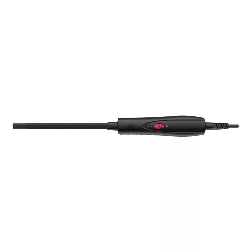 Rowenta X Karl Lagerfeld Curls Forever CF311L modelador de caracóis, 180 °C, preto/vermelho