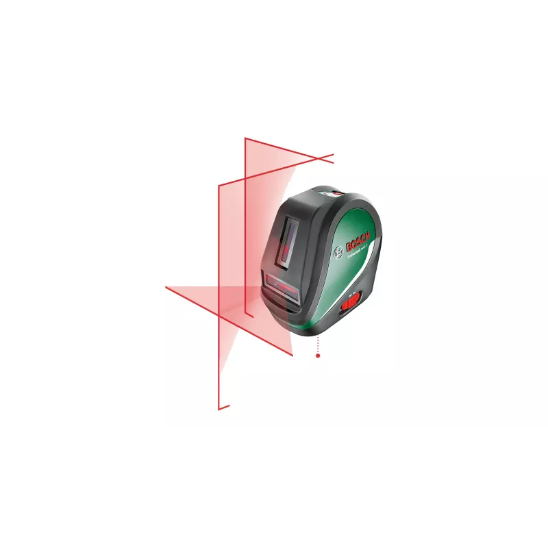 Bosch UniversalLevel 3 Set 0603663905 laser de linhas cruzadas, linhas vermelhas, 10 m, verde/preto