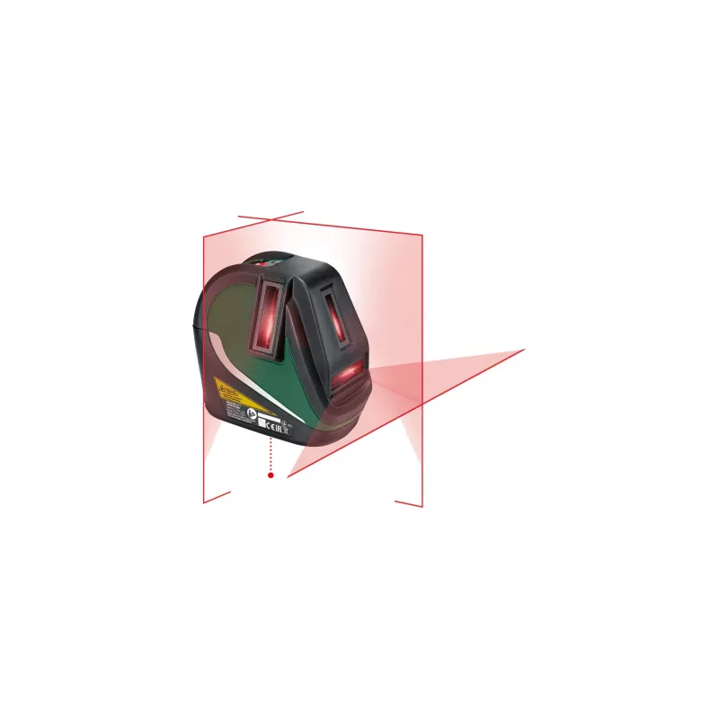 Bosch UniversalLevel 3 Set 0603663905 laser de linhas cruzadas, linhas vermelhas, 10 m, verde/preto