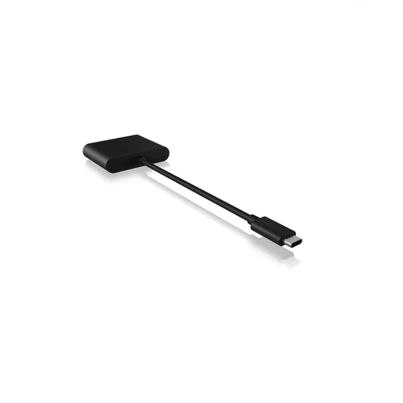 Leitor de cartões ICY BOX IB-CR301-C3 USB 3.2 Gen 1 (3.1 Gen 1) Type-C preto