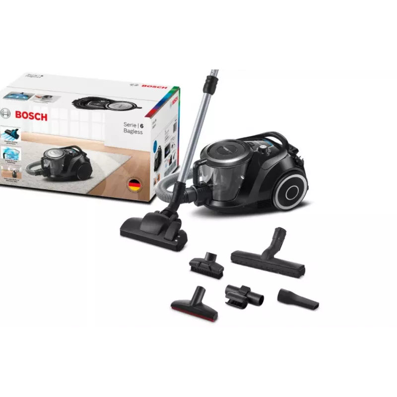 Aspirador Bosch Serie 6 BGC41XSIL 2,4 L de cilindro a seco 700 W sem saco