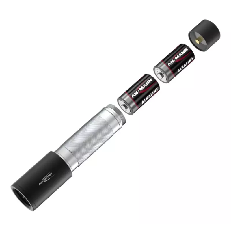 Lanterna universal Ansmann Daily Use 300B preto prateado LED 5W IPX4