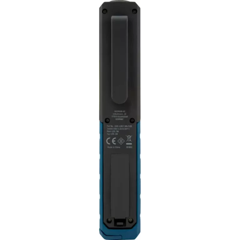 Lanterna de mão Ansmann WL210B preto azul COB LED 12h de autonomia