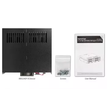 Conjunto de discos Icy Dock MB324SP-B