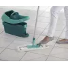 Balde com sistema de esfregona Leifheit 55076 — espremedor ergonómico, grande capacidade, verde